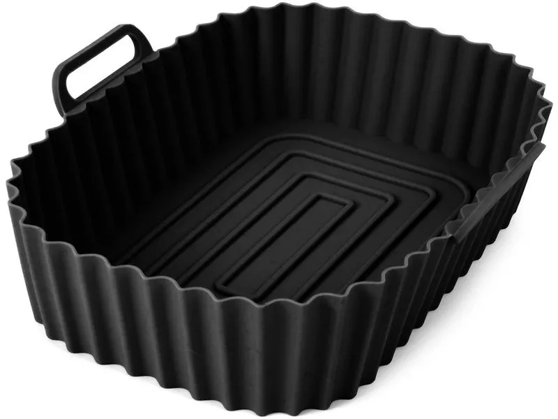 KitchBo Silikonform 20 x 15 x 6.3 cm, Schwarz / Grau