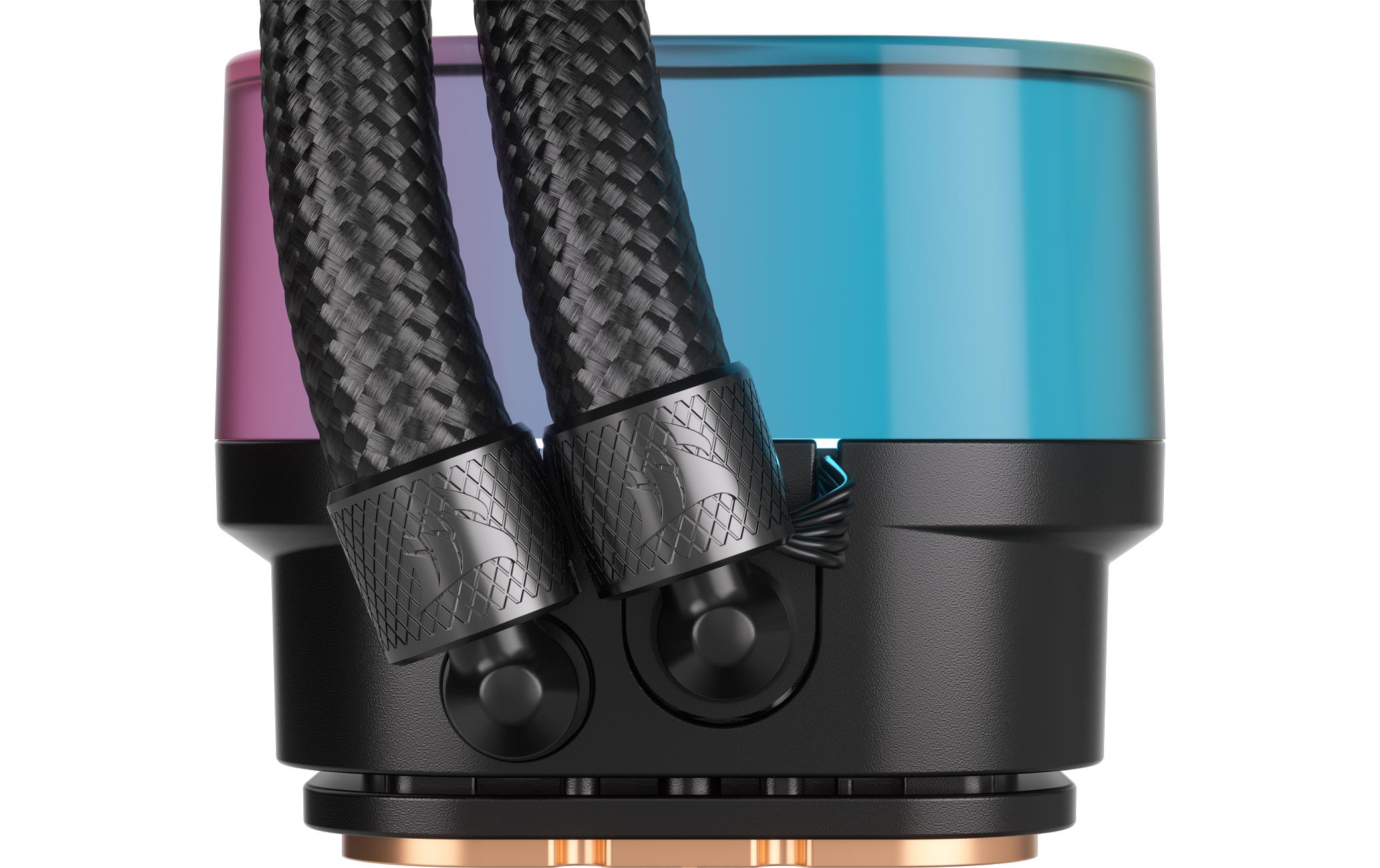 Corsair Wasserkühlung iCUE LINK H170i RGB Schwarz