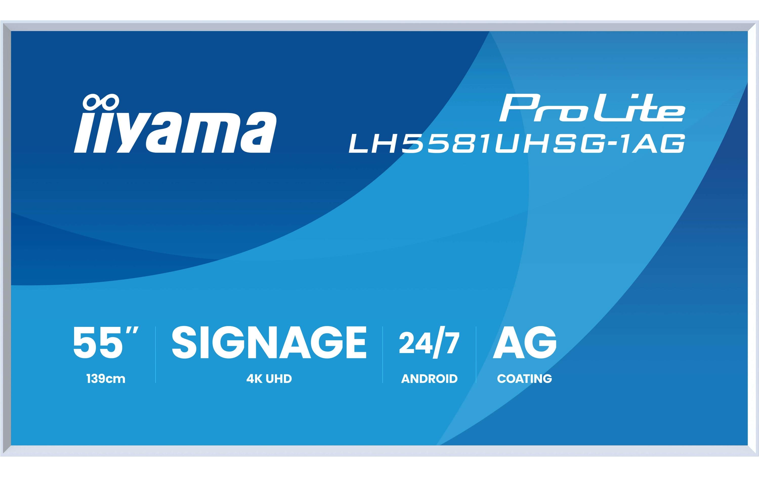 iiyama Public Display ProLite LH5581UHSG-1AG 64.5