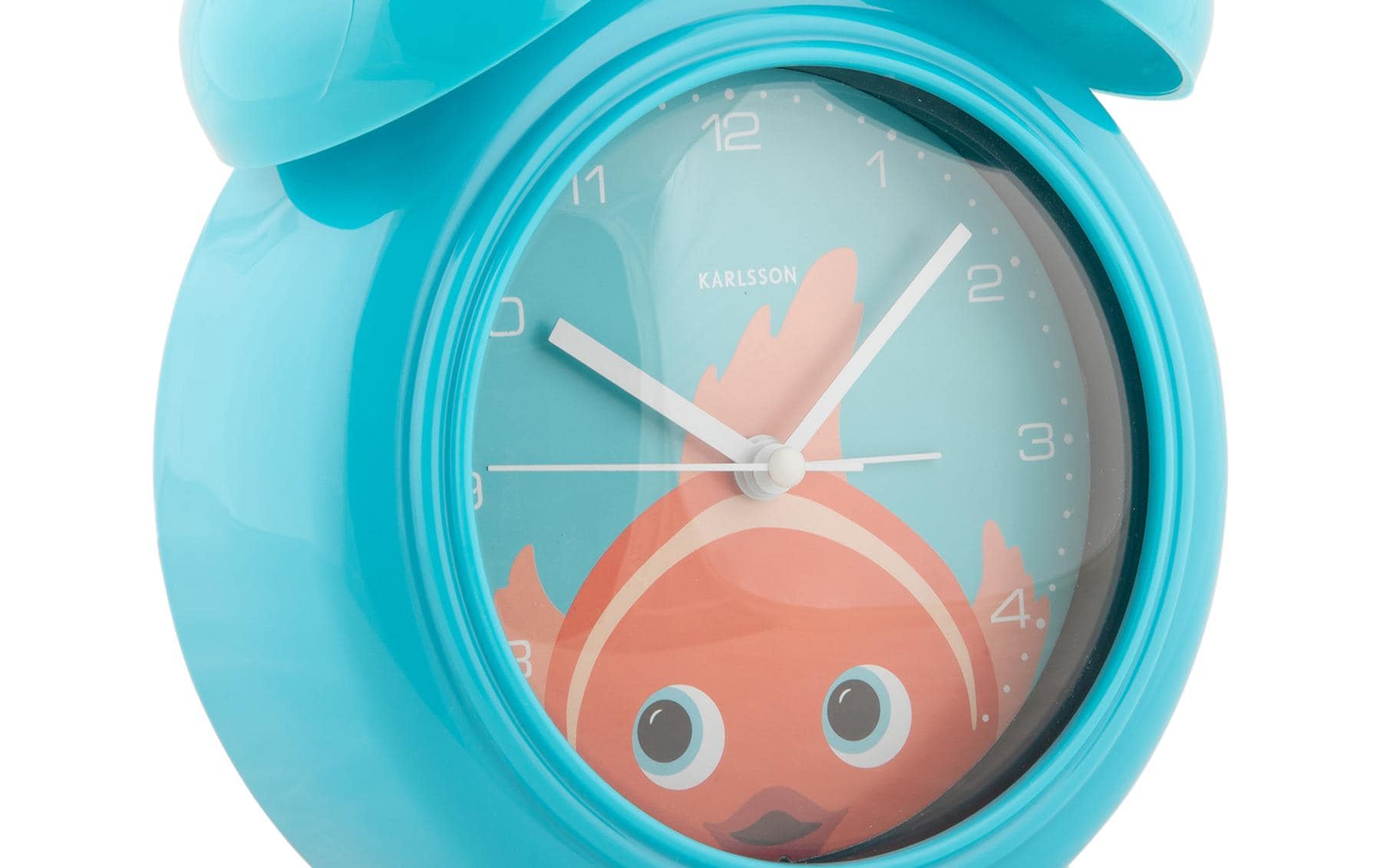 KARLSSON Wecker Goldfisch Light blue