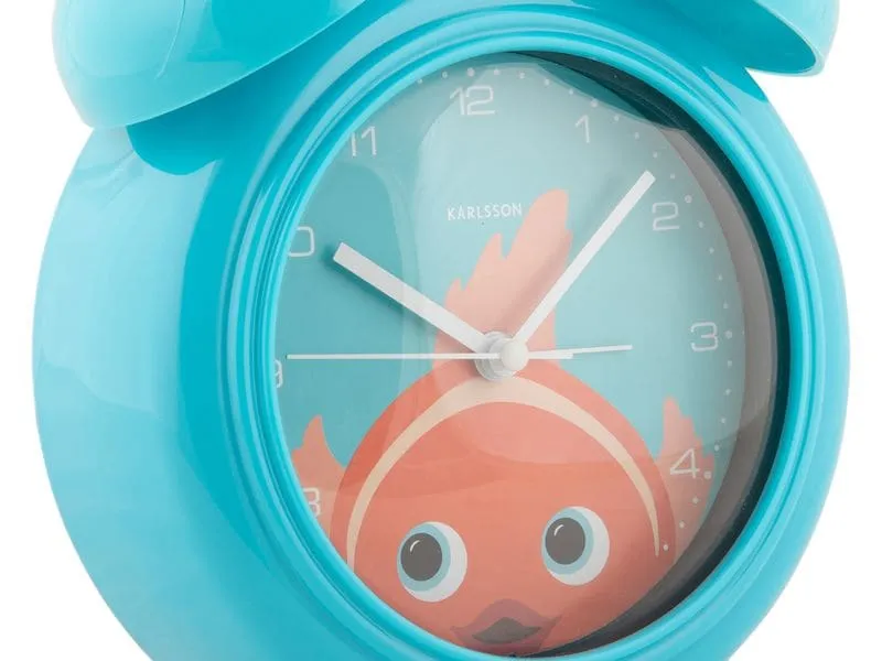 KARLSSON Wecker Goldfisch Light blue KARLSSON Wecker Goldfisch Light blue