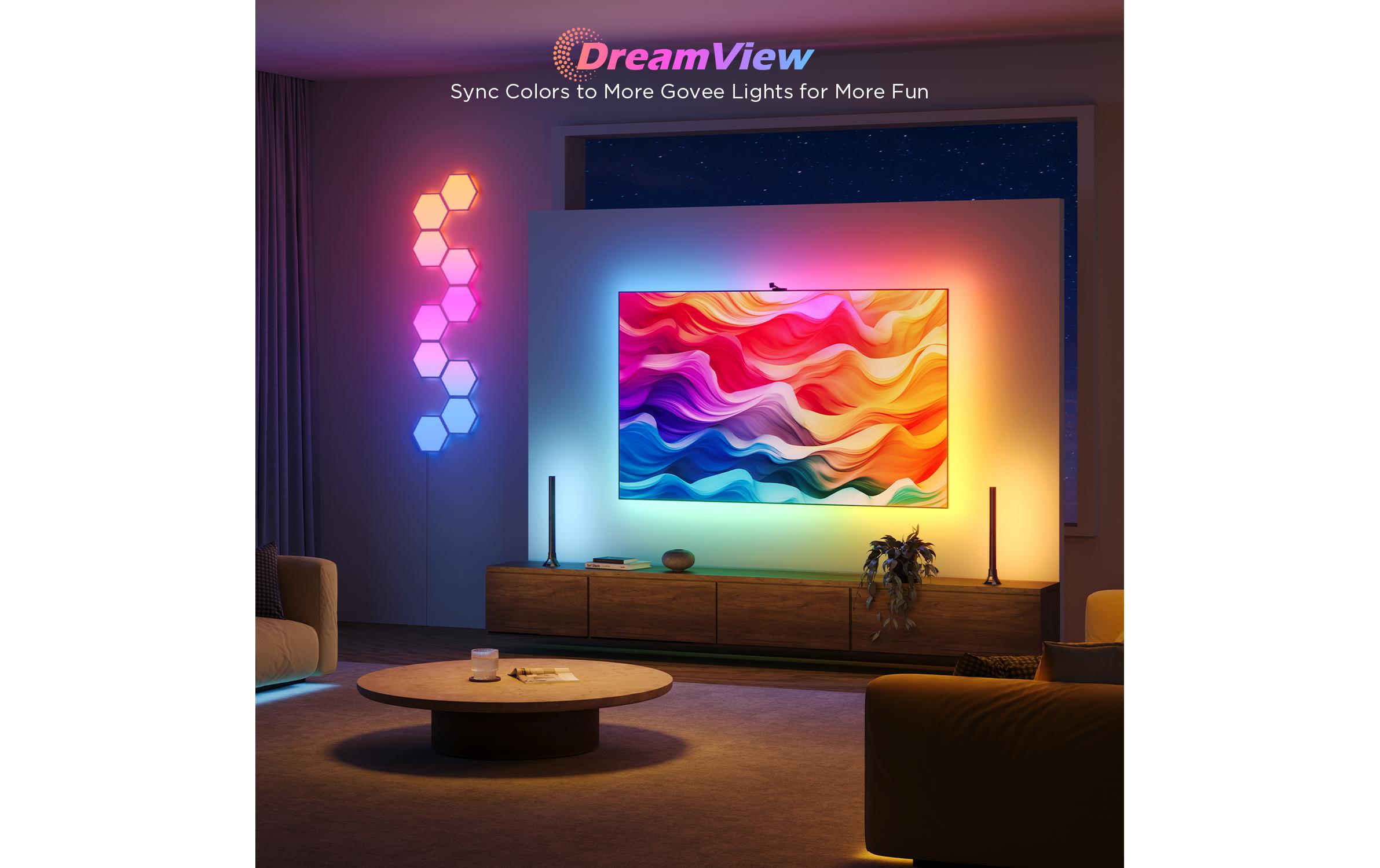 Govee Envisual TV Backlight 3S Netflix Version, RGBICW, 55-65