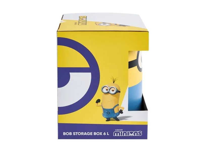 keeeper Minions Bob Rund Kunststoff Blau Gelb 6 l