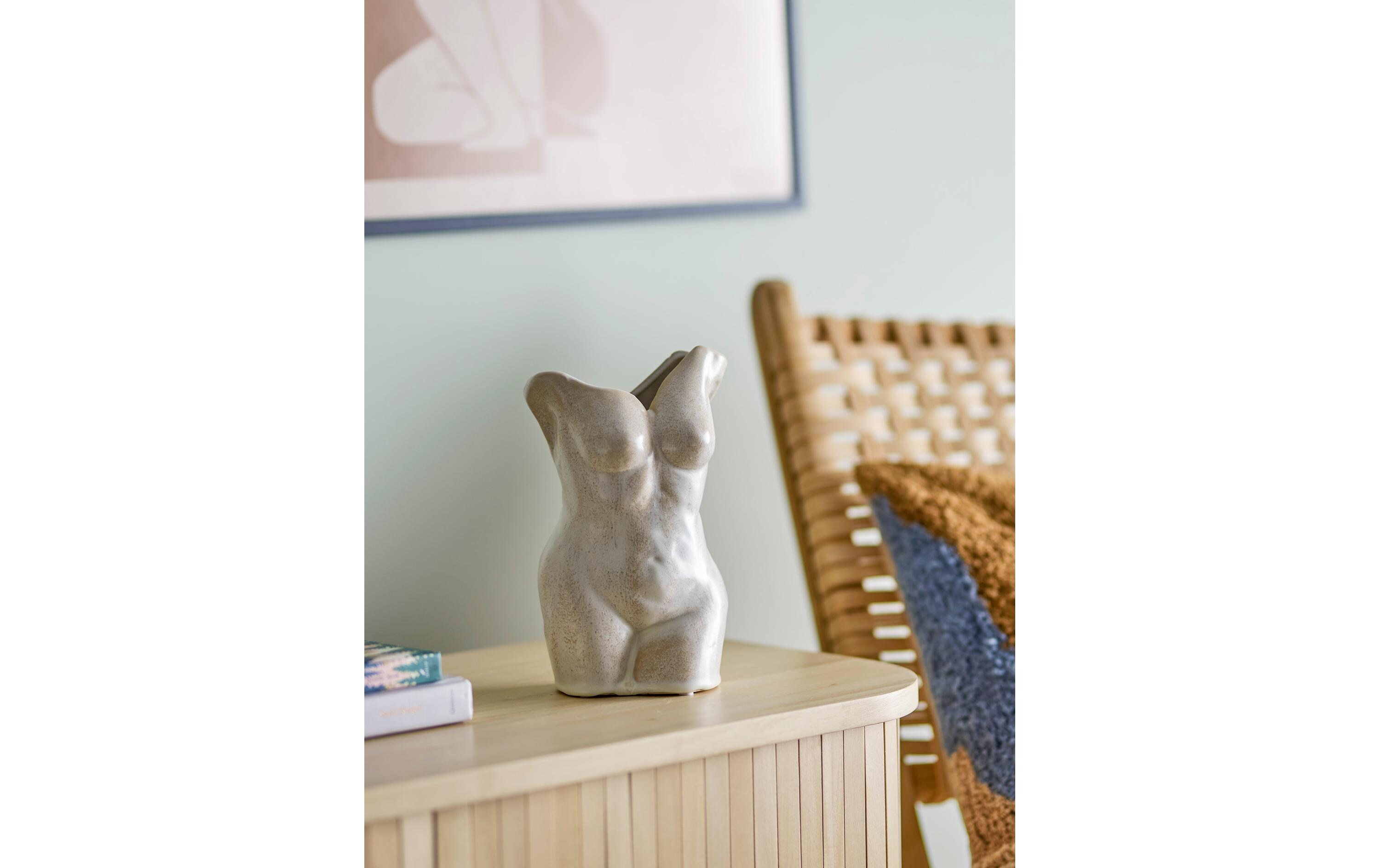 Bloomingville Vase Athena 23 cm, Nature