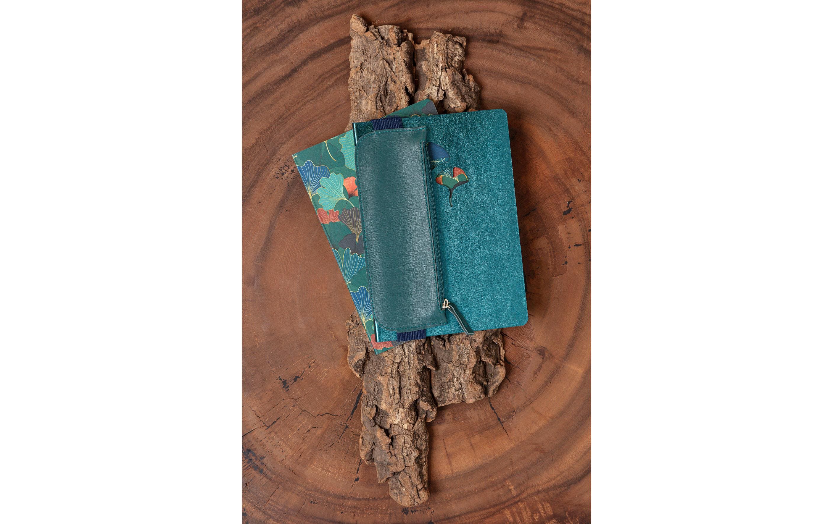 Clairefontaine Etui Ginkgo für Notizbuch