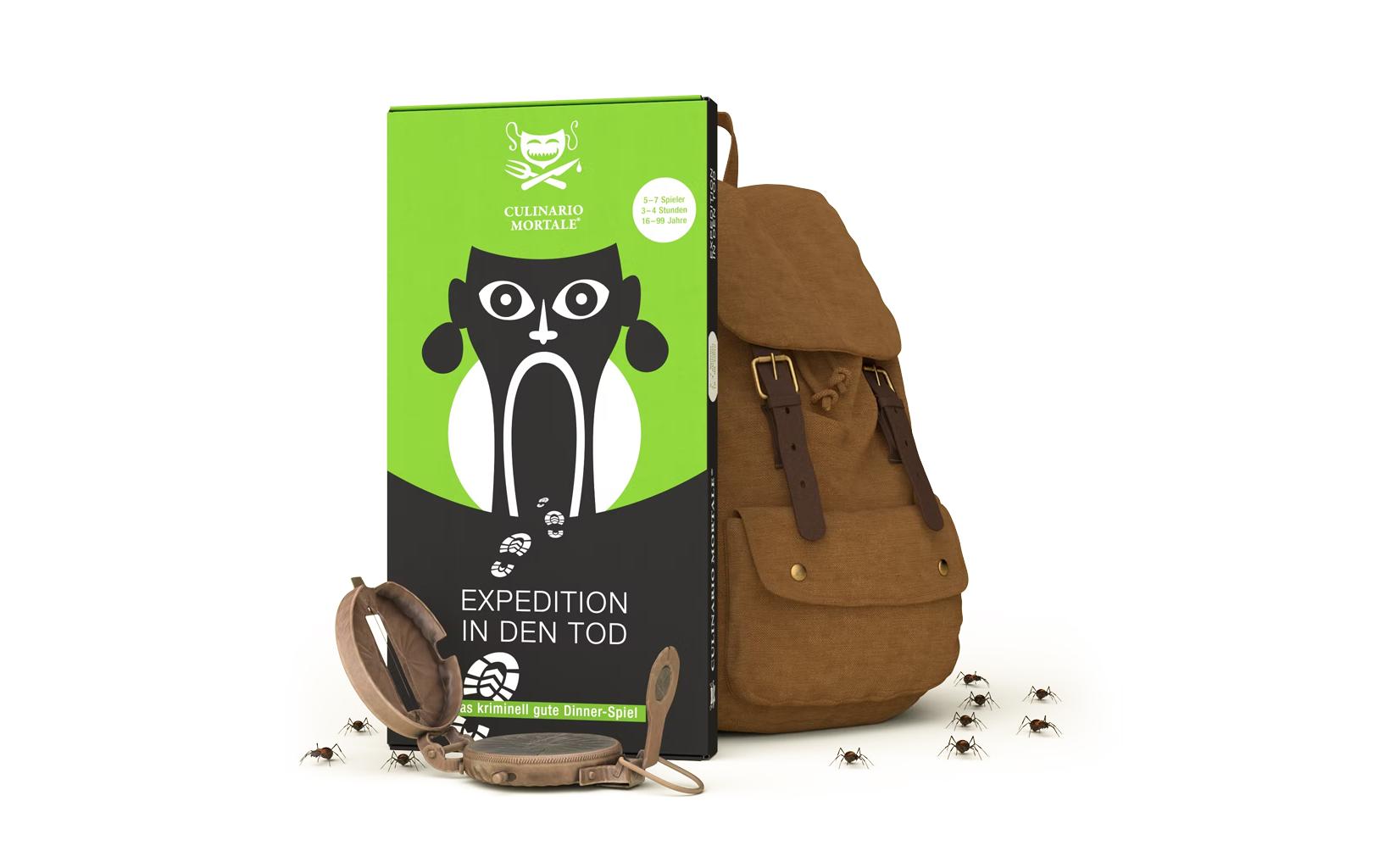 Culinario Mortale Partyspiel Expedition in den Tod