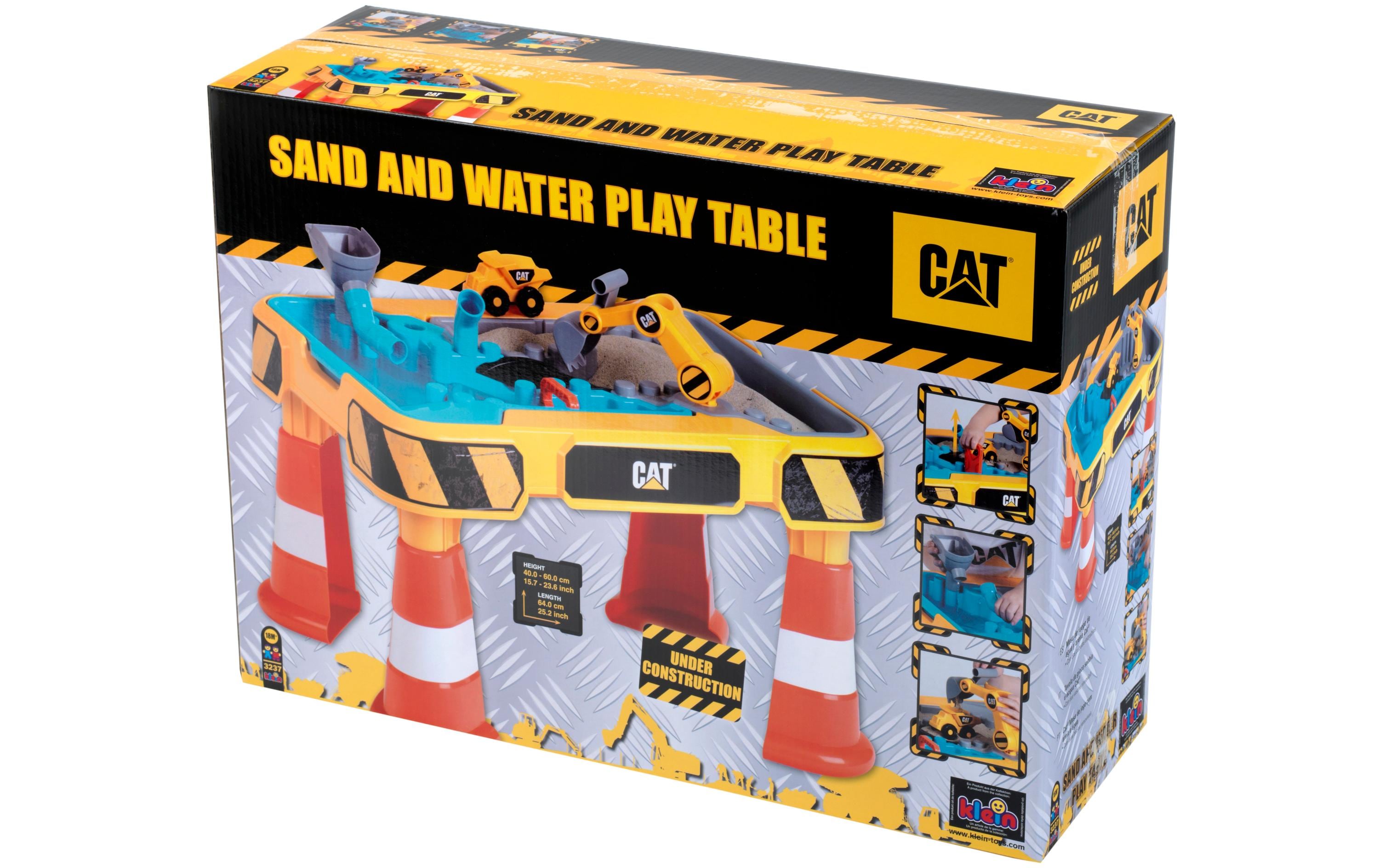 Klein-Toys Caterpillar Sand- und Wasserspieltisch
