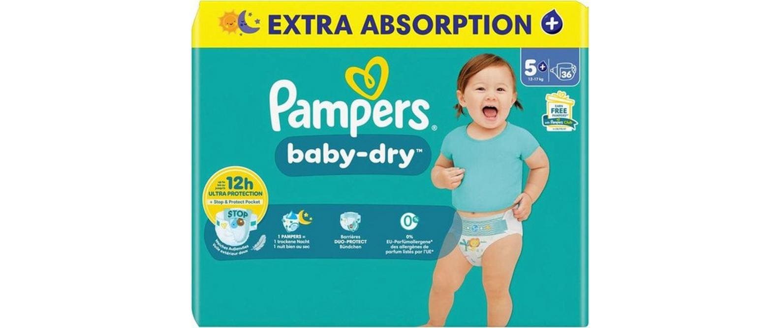 Pampers Windeln Baby Dry Grösse 5
