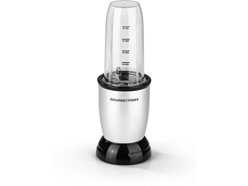 GOURMETmaxx Nährstoffextraktor Nutrition Schwarz/Silber