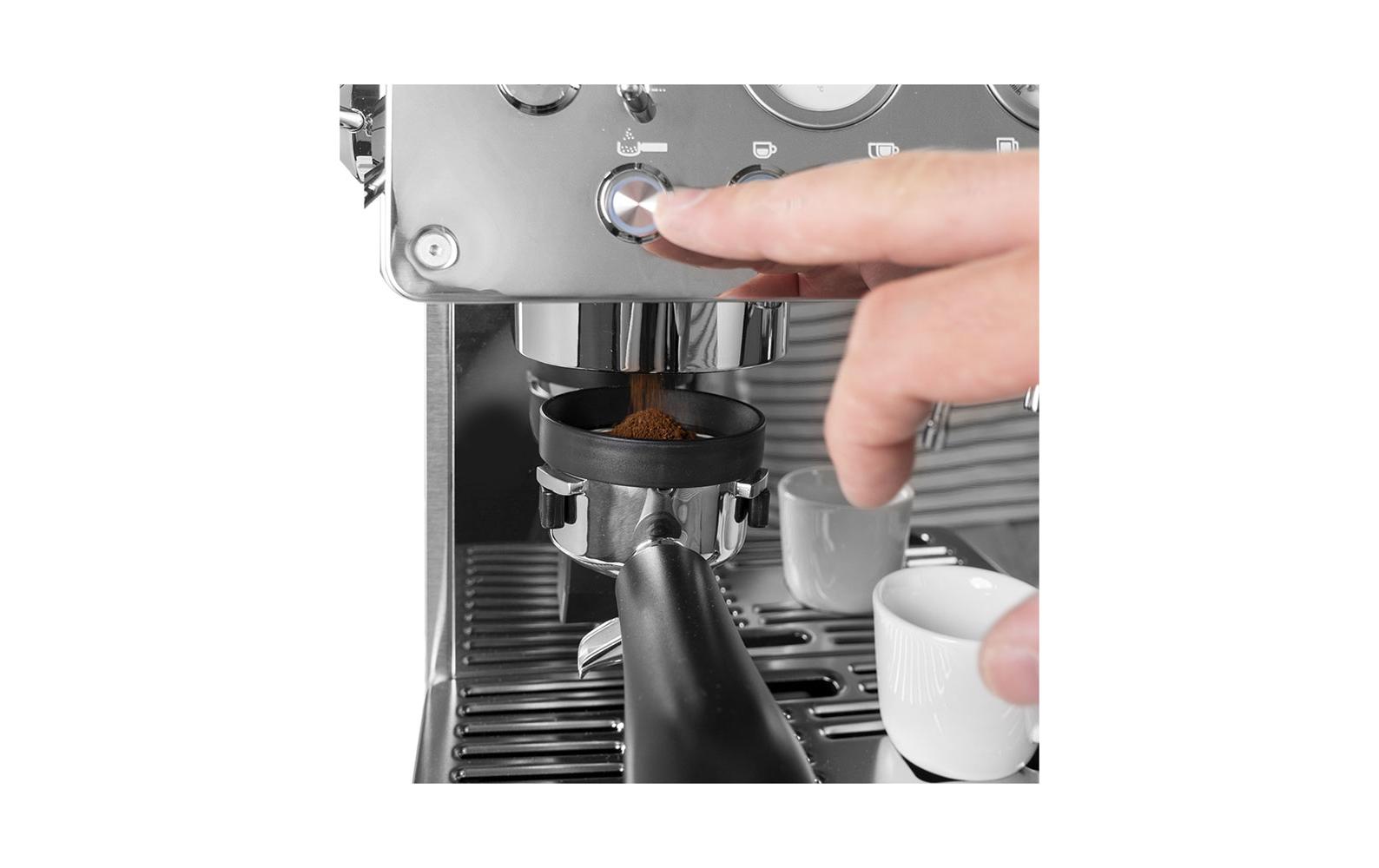 Berger Lanz Siebträgermaschine STK03CNS Silber