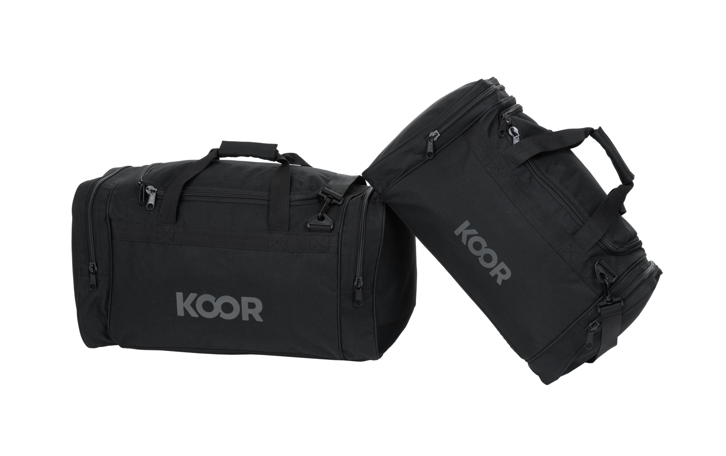 KOOR Sporttasche 55 l, Schwarz
