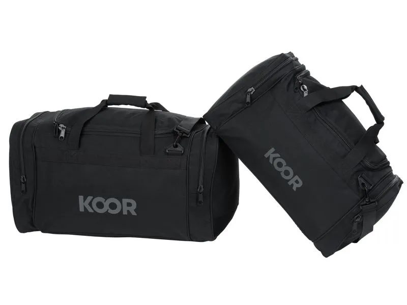 KOOR Sporttasche 55 l, Schwarz