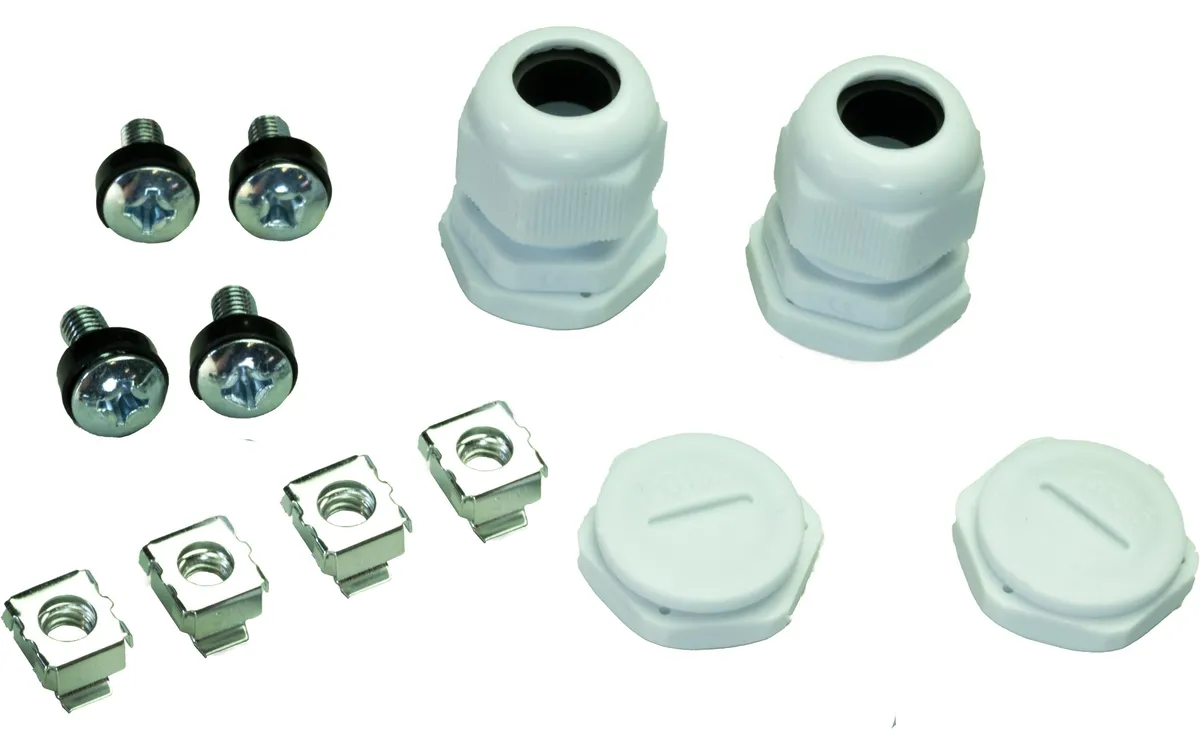 Lightwin Spleissbox 12 Fasern, 6x DSC MM, 50/125µm OM3 Pigtail