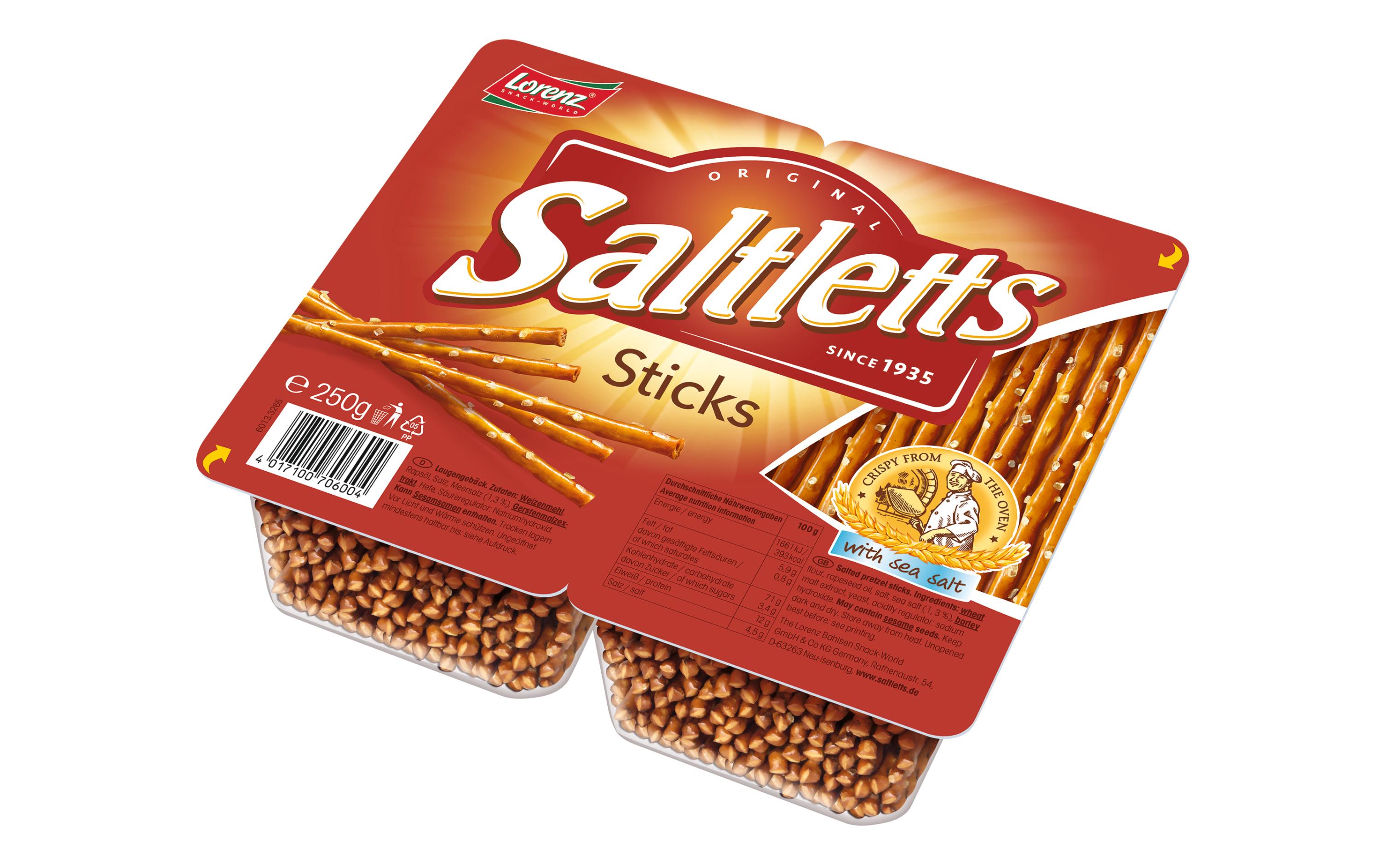 Lorenz Apéro Saltletts Sticks classic 250 g Lorenz Apéro Saltletts Sticks classic 250 g