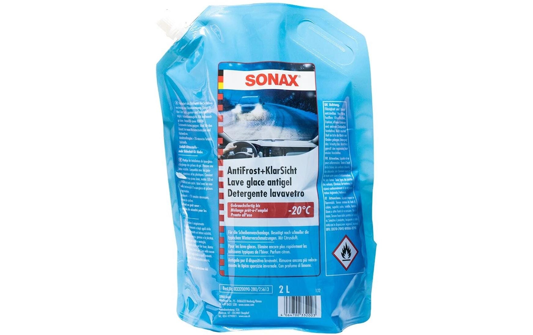 Sonax Winter-Scheibenreiniger Antifrost und KlarSicht 2 l