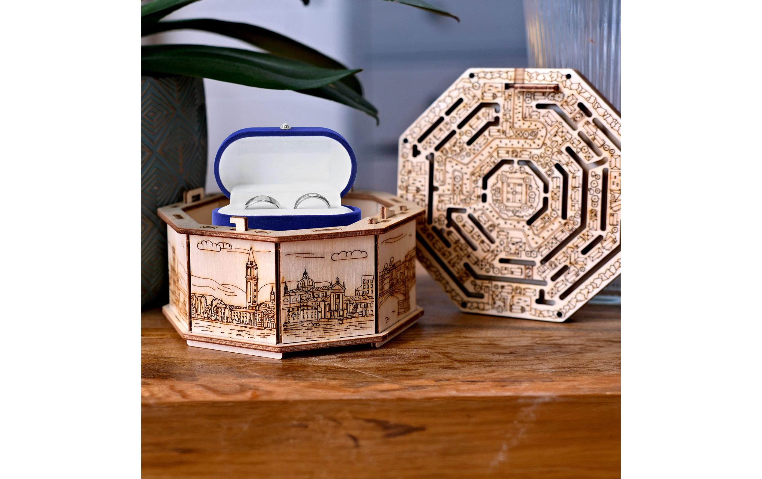 Escape Welt Rätselspiel Secret Box «Maze»