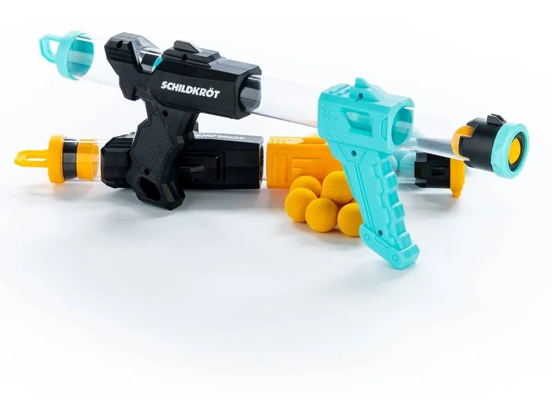 Schildkröt Funsports Schildkröt Fire Blaster Set Schaumkugel-Popperpistolen Schildkröt Funsports Schildkröt Fire Blaster Set Schaumkugel-Popperpistolen