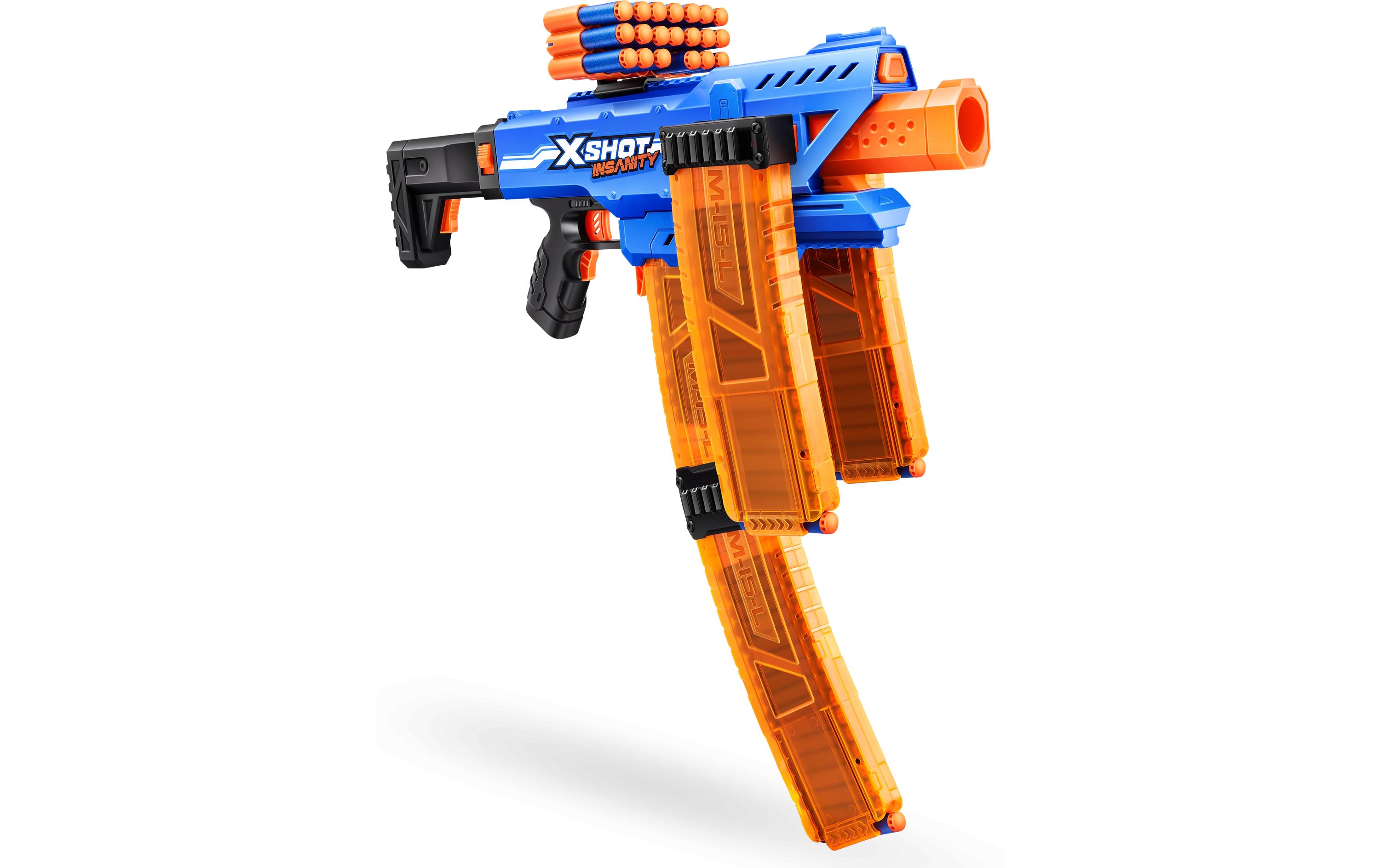 X-Shot Insanity Motorized Clip Blaster