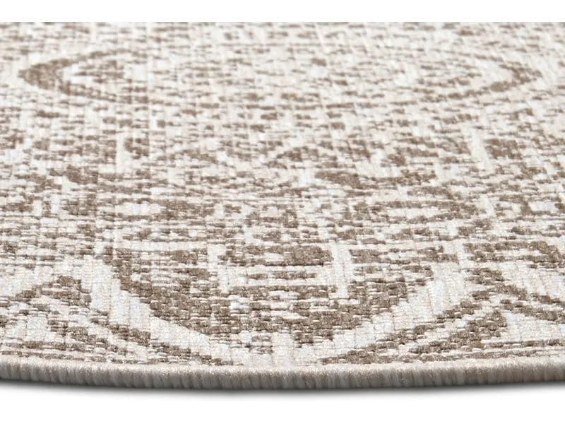 Freundin Home Collection Teppich Lilja 140 cm, Beige Freundin Home Collection Teppich Lilja 140 cm, Beige