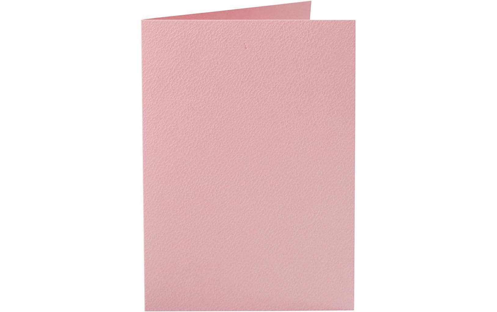 Creativ Company Blankokarte 10.5 x 15 cm ohne Couvert, Rosa Creativ Company Blankokarte 10.5 x 15 cm ohne Couvert, Rosa