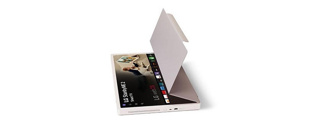LG Folio Cover FC25XA Beige