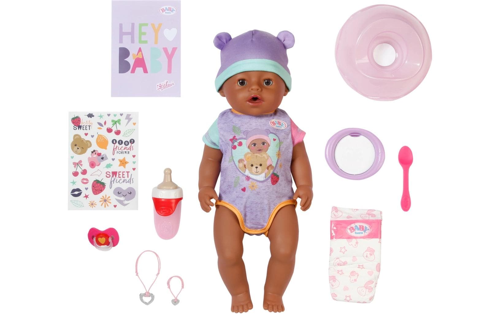 Baby Born Babypuppe Eva 43 cm Baby Born Babypuppe Eva 43 cm