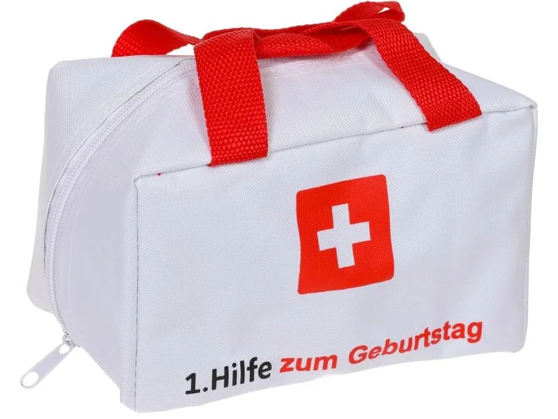 Trendcompany Scherzartikel Erste Hilfe Tasche zum Geburtstag leer