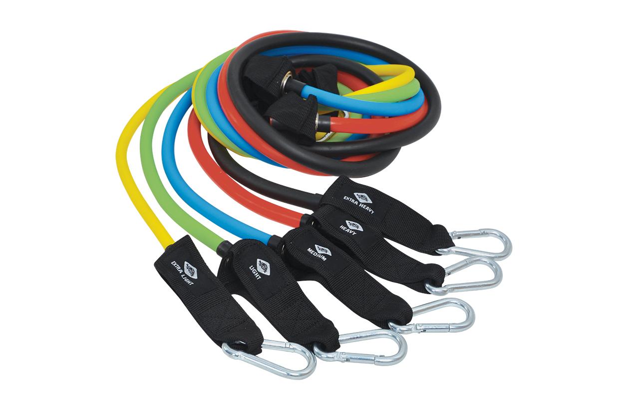 Schildkröt Fitness Fitnessband Expander Resistance Tube (5 pcs.) Schildkröt Fitness Fitnessband Expander Resistance Tube (5 pcs.)
