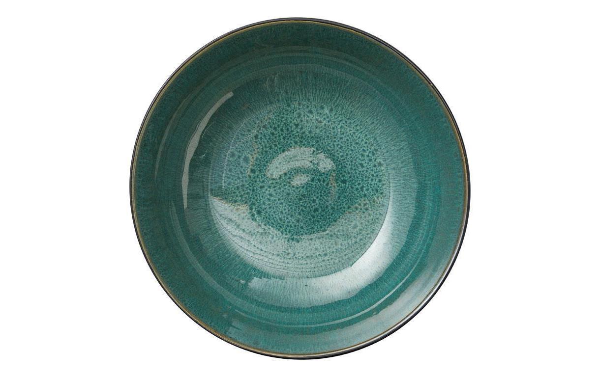 Bitz Salatschüssel 30 cm, Schwarz/Grün