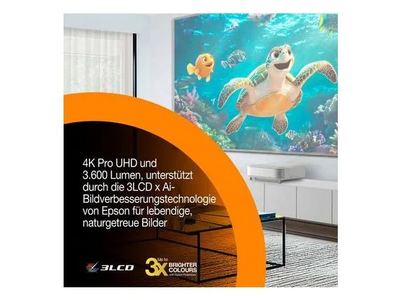 Epson Ultrakurzdistanzprojektor Lifestudio Grand EH-LS670W Epson Ultrakurzdistanzprojektor Lifestudio Grand EH-LS670W