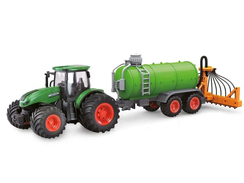 Amewi Traktor mit Güllefass, Grün 1:24, RTR Amewi Traktor mit Güllefass, Grün 1:24, RTR