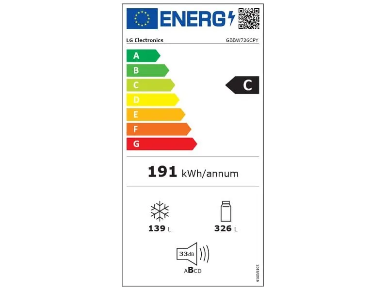 LG Einbau-Kühl-Gefrierkombination GBBW726CPY Silber, Rechts LG Einbau-Kühl-Gefrierkombination GBBW726CPY Silber, Rechts