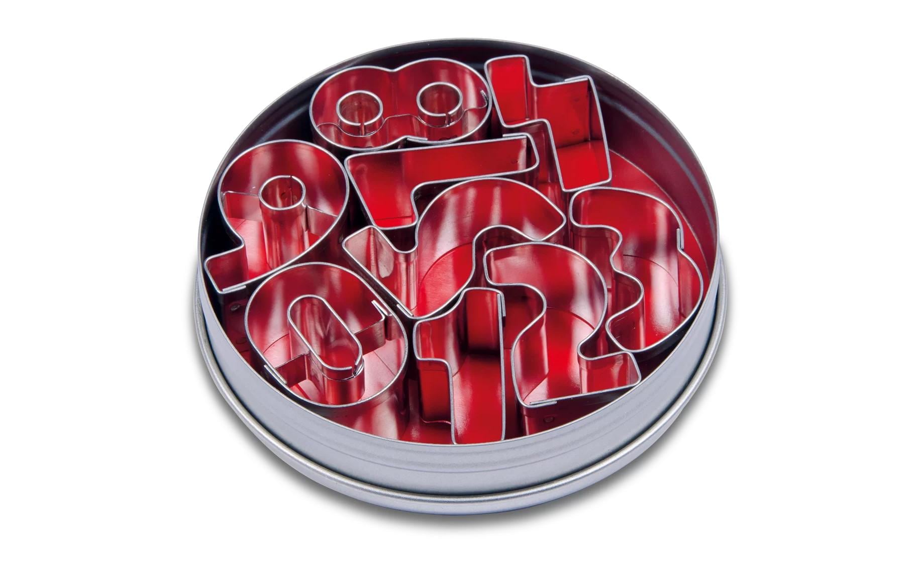 Städter Guetzli-Ausstecher Zahlen, 9-teiliges Set