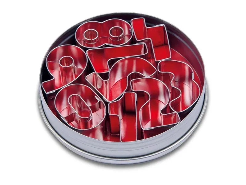 Städter Guetzli-Ausstecher Zahlen, 9-teiliges Set Städter Guetzli-Ausstecher Zahlen, 9-teiliges Set