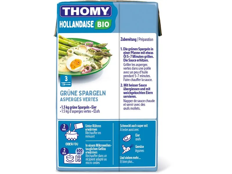 Thomy Bio Hollandaise Sauce 250 ml