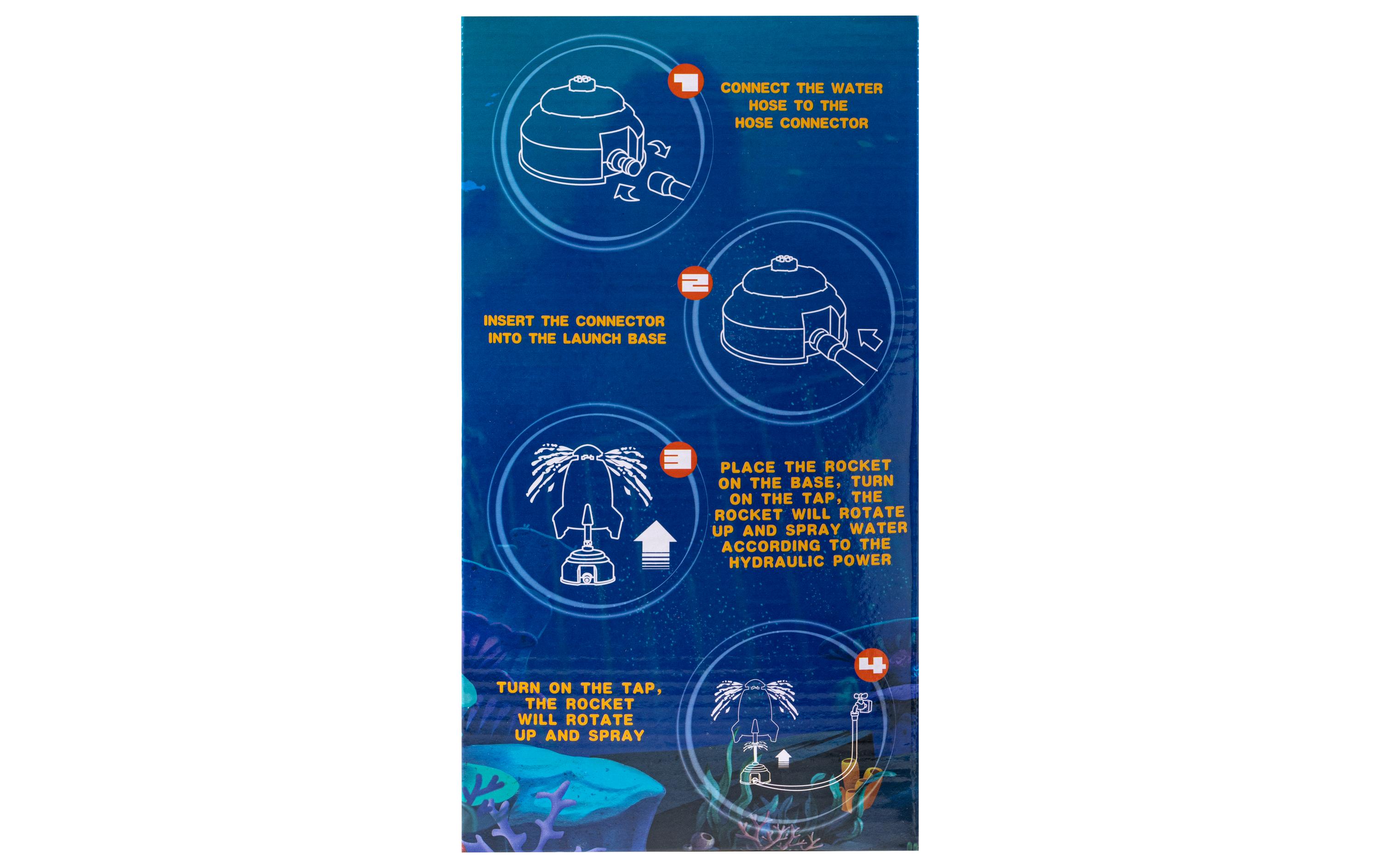 FTM Wassersprinkler Rakete