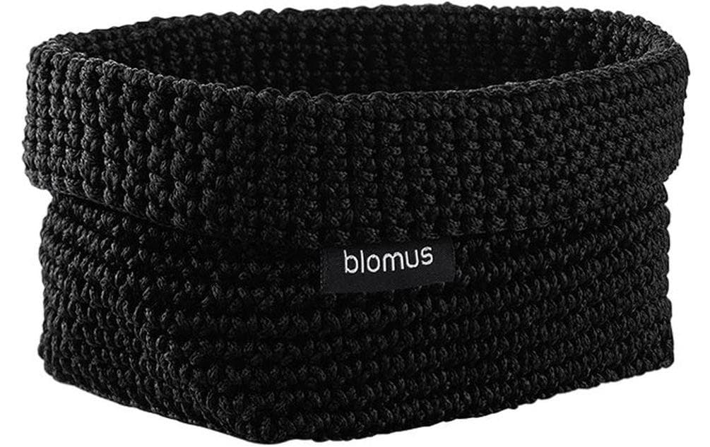 Blomus Aufbewahrungskorb Tela M Schwarz