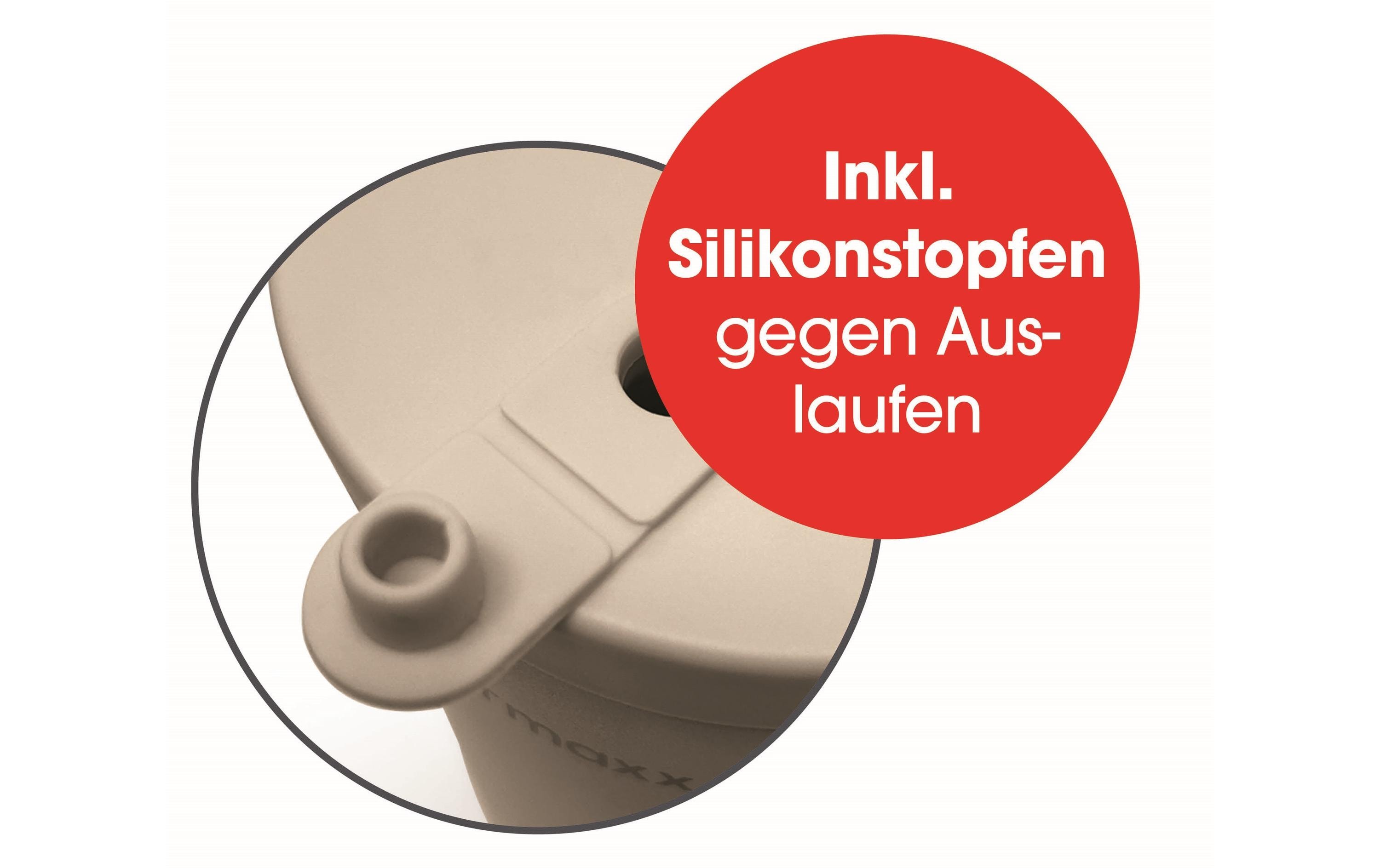 GOURMETmaxx Thermobecher 1200 ml, Beige