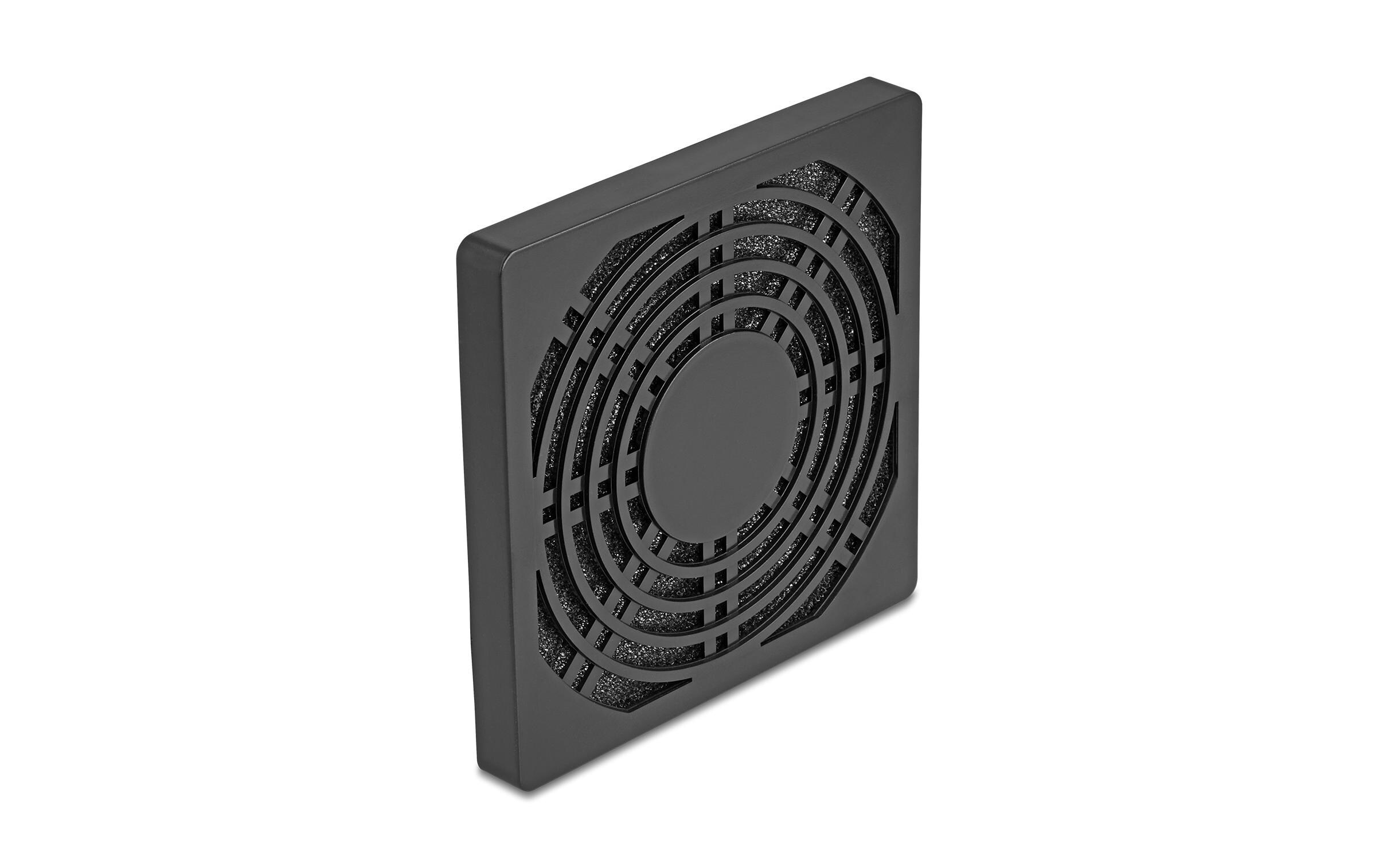 Delock Lüftergitter mit Staubfilter 92 x 92 mm