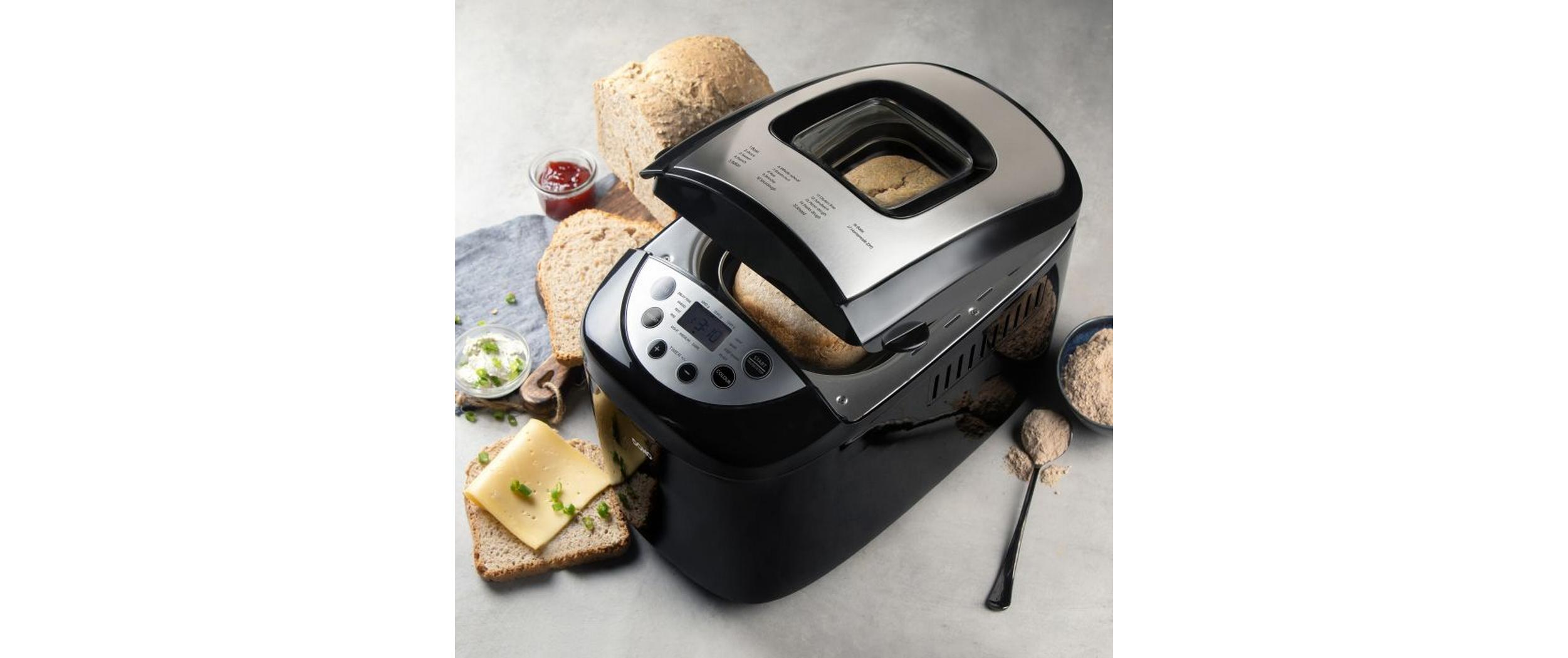 Domo Brotbackmaschine B3977 Schwarz Domo Brotbackmaschine B3977 Schwarz