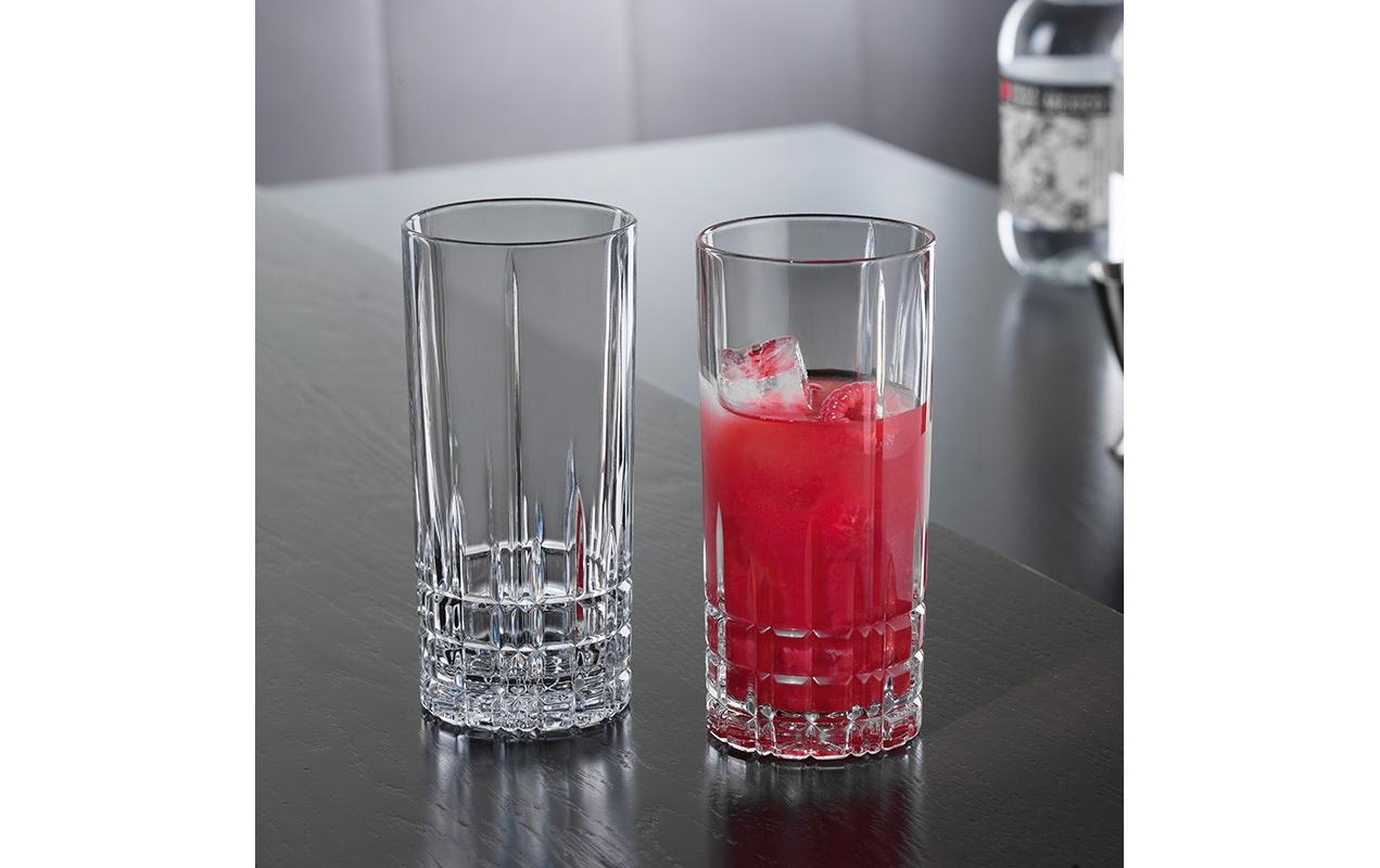 Spiegelau Longdrinkglas Perfect Serve 350 ml, 4 Stück, Transparent