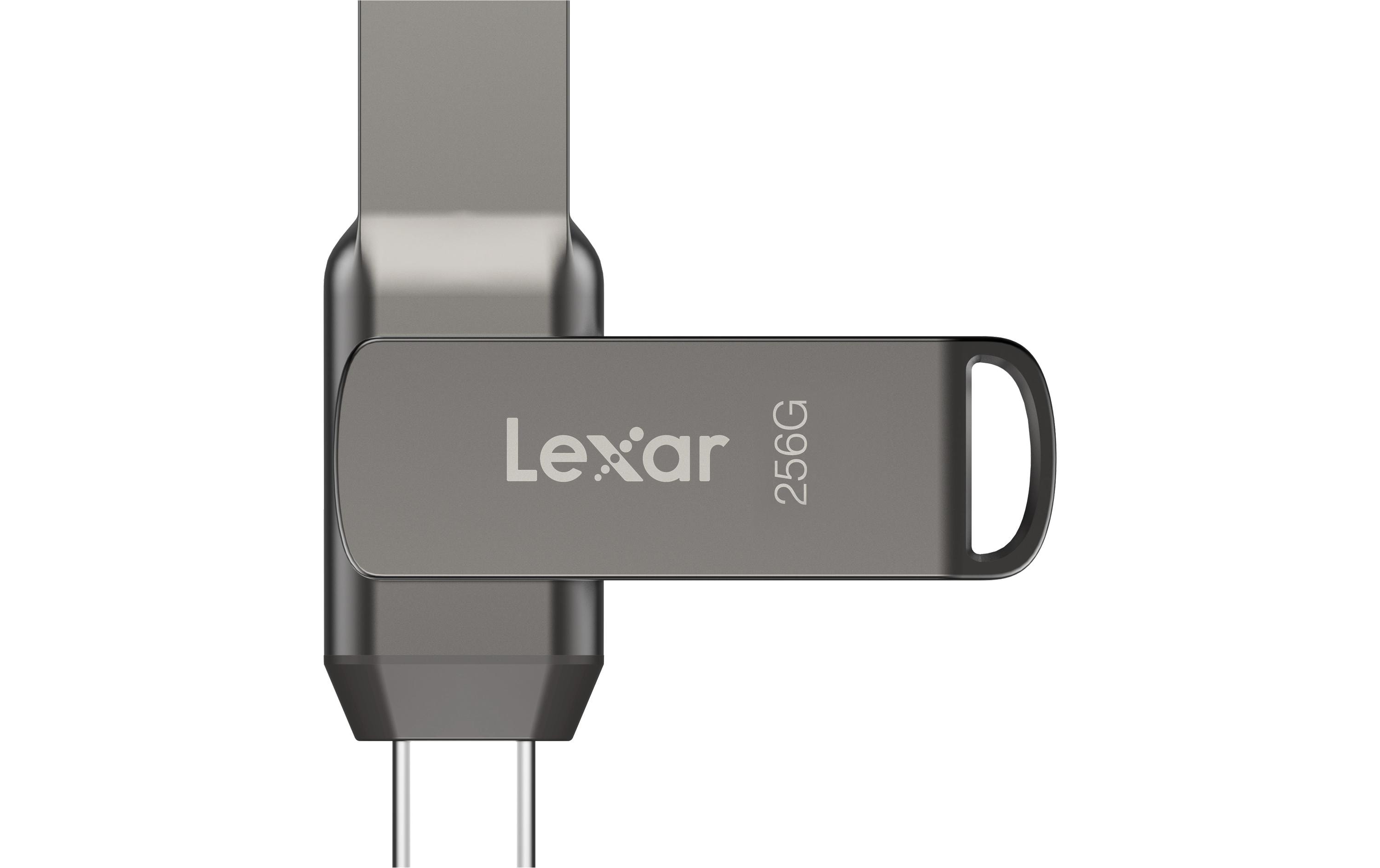 Lexar USB-Stick JumpDrive Dual Drive D400 256 GB