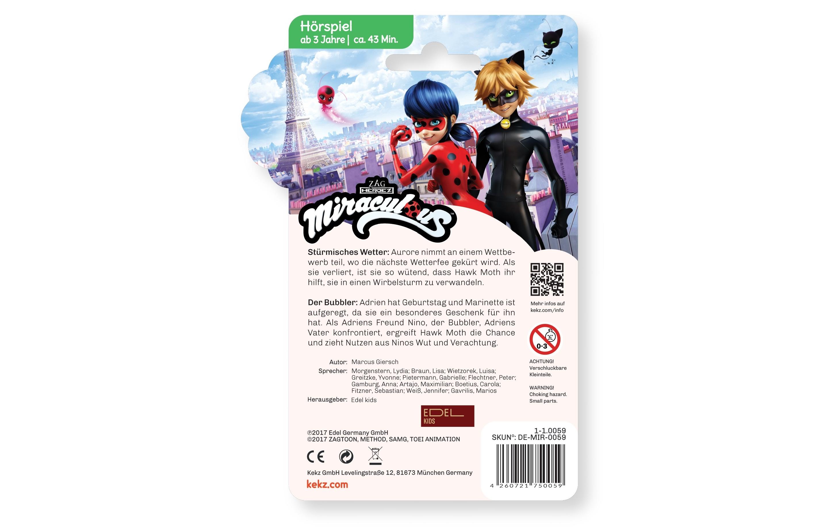 Kekz Audiochip Miraculous: Stürmisches Wetter / Der Bubbler Kekz Audiochip Miraculous: Stürmisches Wetter / Der Bubbler