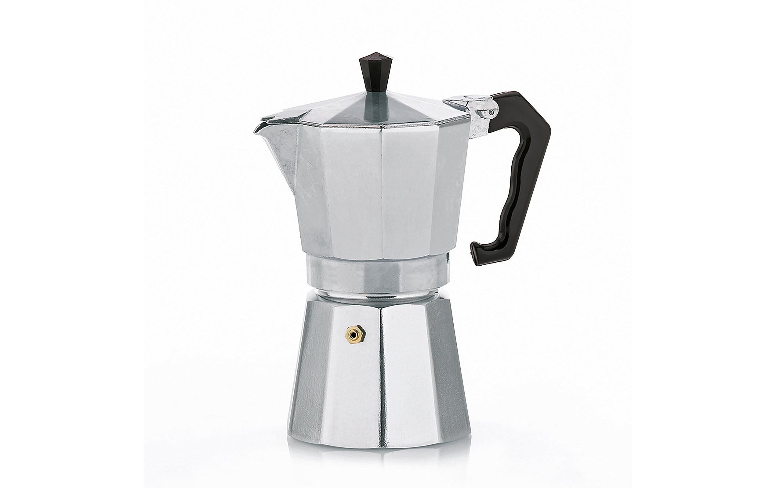 Kela Espressokocher Italia 9 Tassen, Silber Kela Espressokocher Italia 9 Tassen, Silber