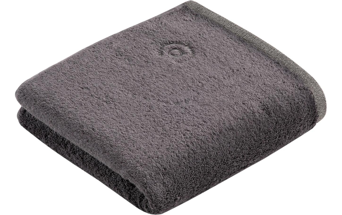 Bugatti Handtuch Prato 50 x 100 cm, Graphit