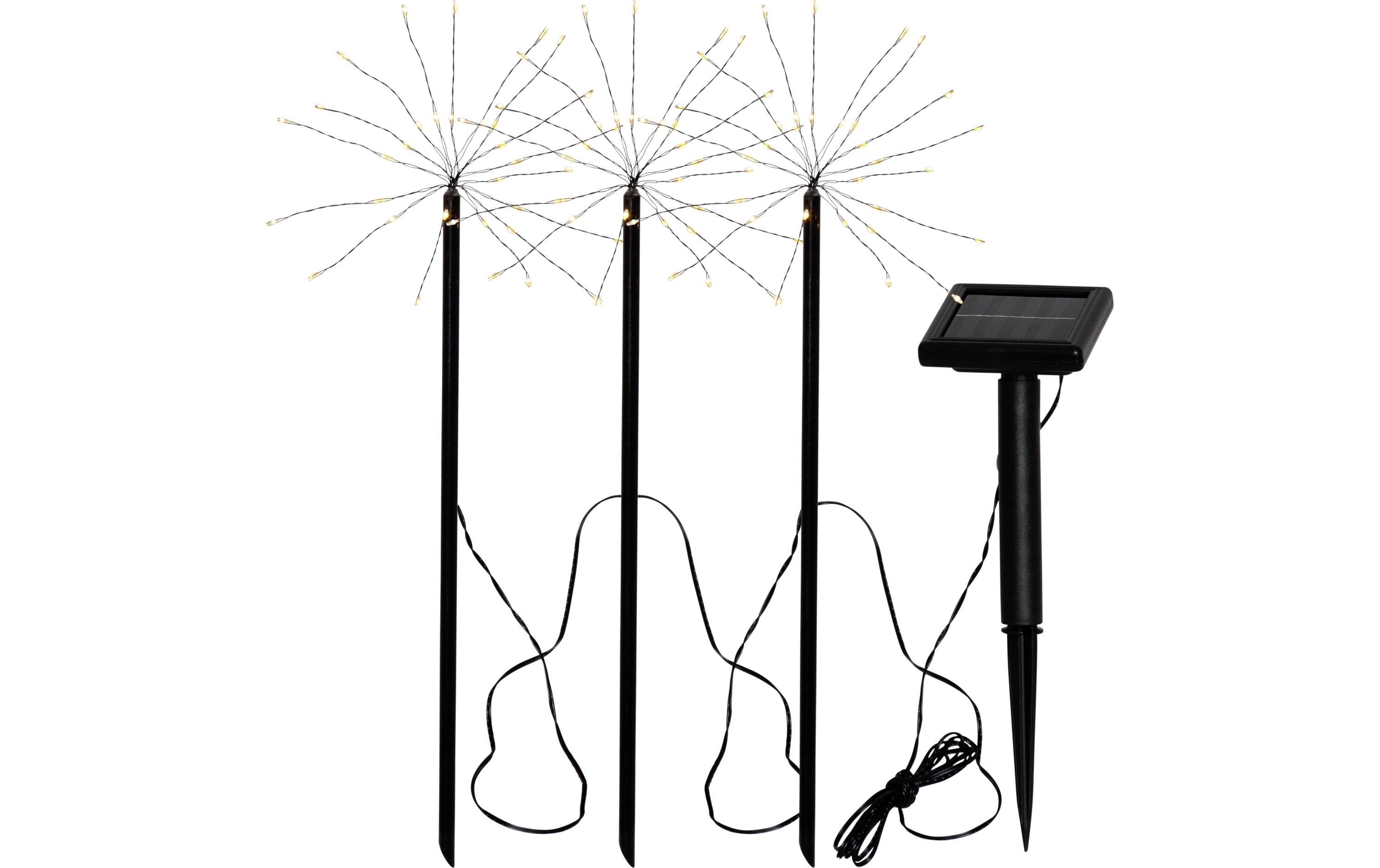 EGLO Leuchten Gartenlicht 3er-Set Solarleuchten 40 cm