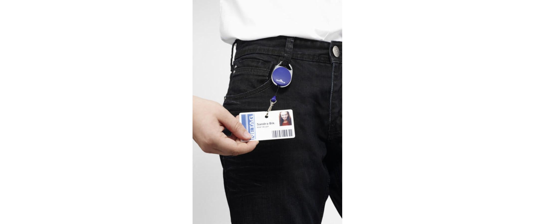 DURABLE Ausweishalter Style Grün