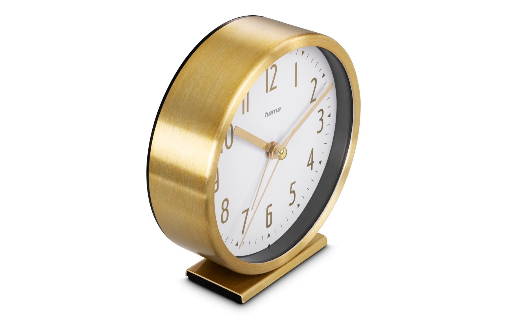 Hama Klassischer Wecker Skye Gold