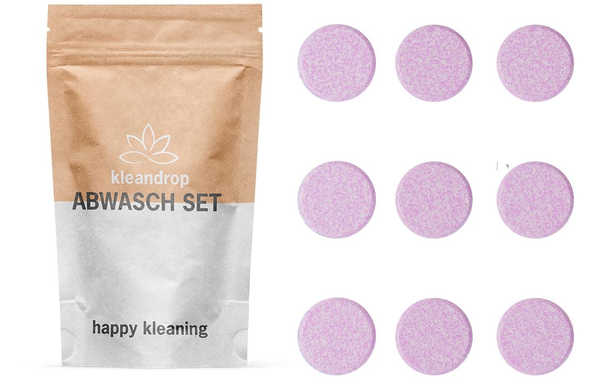 kleandrop Handspülmittel Nachfüllpackung 9 Stück kleandrop Handspülmittel Nachfüllpackung 9 Stück