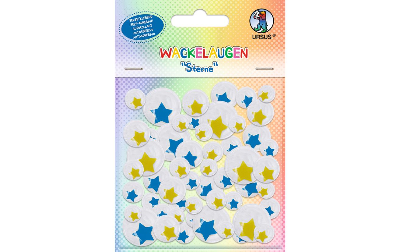 URSUS Wackelaugen Sterne 52 Stück URSUS Wackelaugen Sterne 52 Stück
